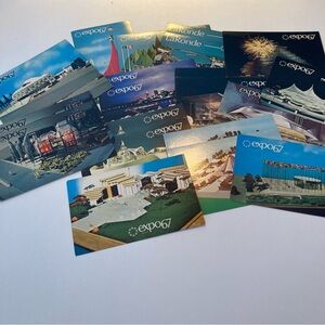 Expo 67 Montréal Postcard Collection lot of 21